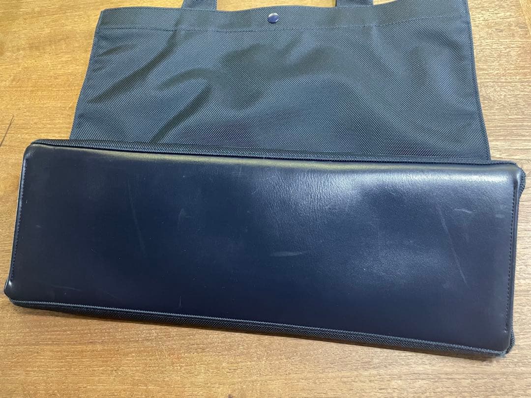 ファミリア　お受験　バッグ　ネイビー　トートバッグ　自立　小学校受験　サブバッグ