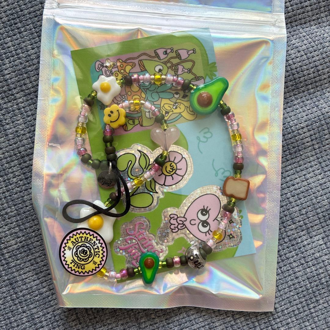 【new】stringtingアボカド・目玉焼き.スマイル.ハート