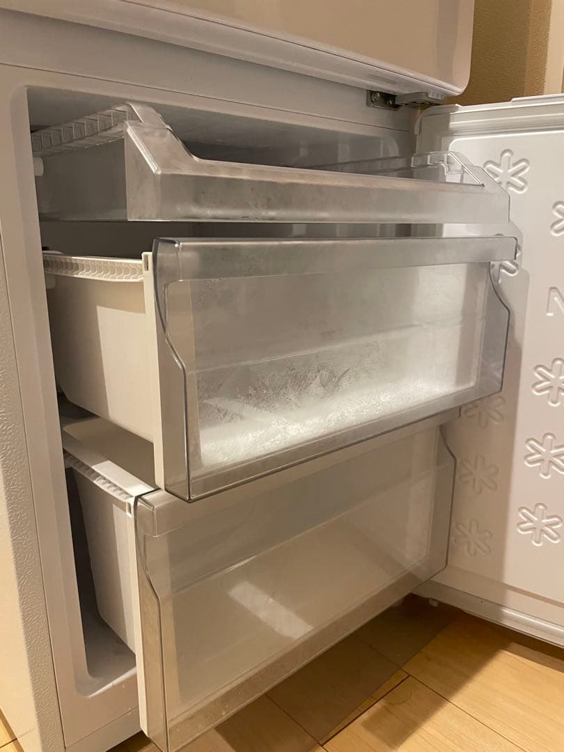 2024年製 Haier ノンフロン冷凍冷蔵庫　148L JR-NF148DK