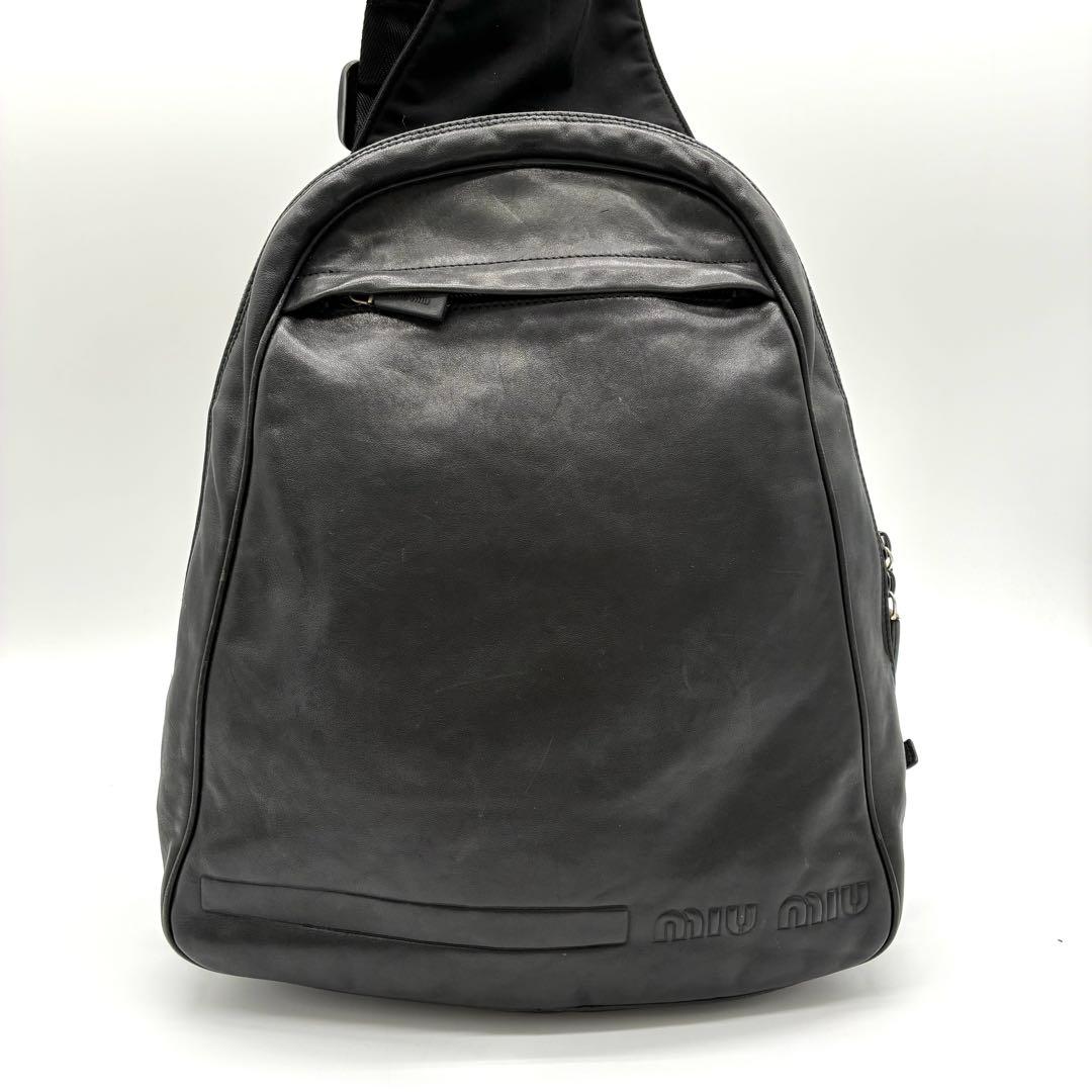 ミュウミュウ 90s クロスボディバッグ ショルダー スリングバッグ