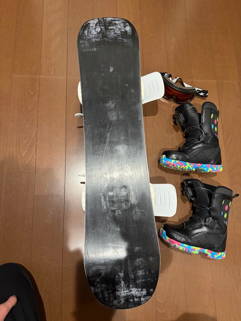 スノボード　板　ビンティング　ブーツ　セット