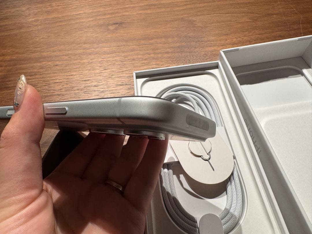 Apple iPhone17Pro シルバー