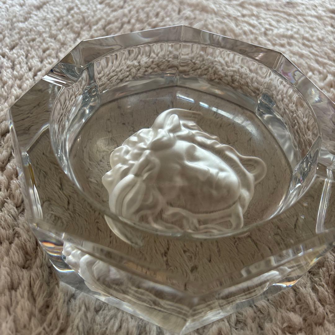 VERSACEヴェルサーチ　メデューサ クリスタル八角形アッシュトレイ灰皿