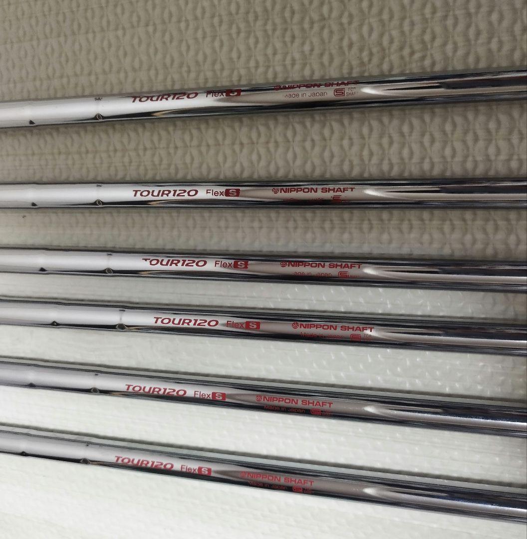 【週末セール】ブリヂストン 221CB アイアンセット 6本 MODUS　120