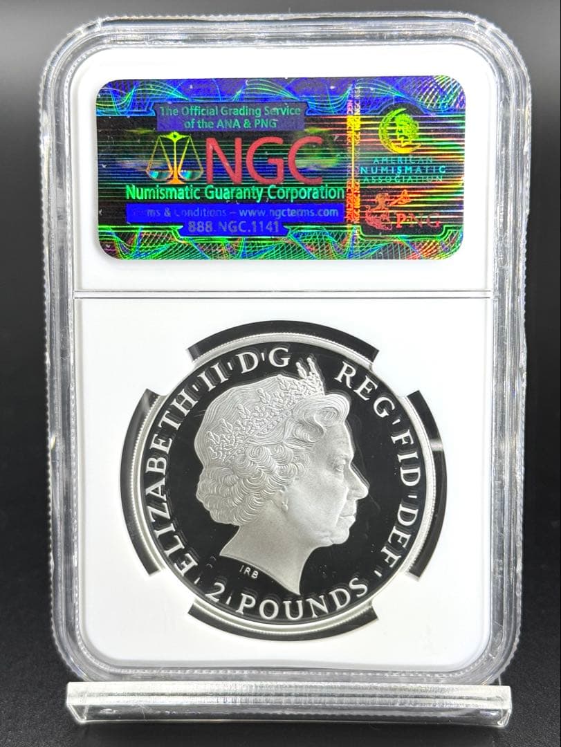 2014 イギリス ブリタニア １オンス 銀貨 PF70UC ロイヤルミント