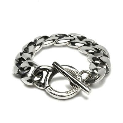 クラシック ブレスレット 喜平 チェーン- ブラックダイヤモンド/マンテル