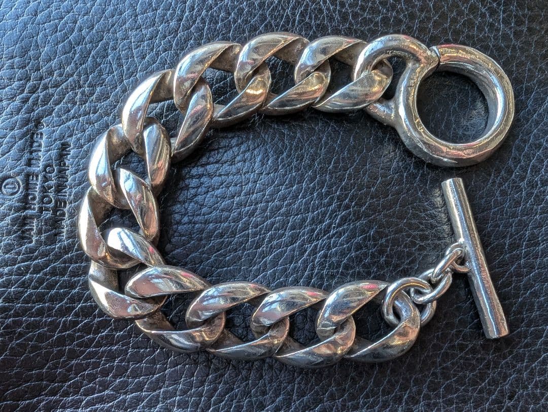 クラシック ブレスレット 喜平 チェーン- ブラックダイヤモンド/マンテル