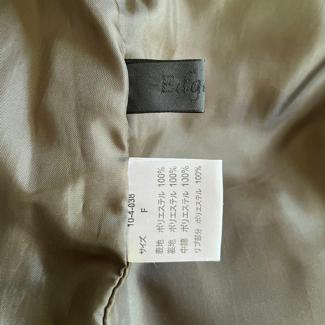 00s y2k デカフード グランジ リブ ミリタリー コート 中綿 ギミック