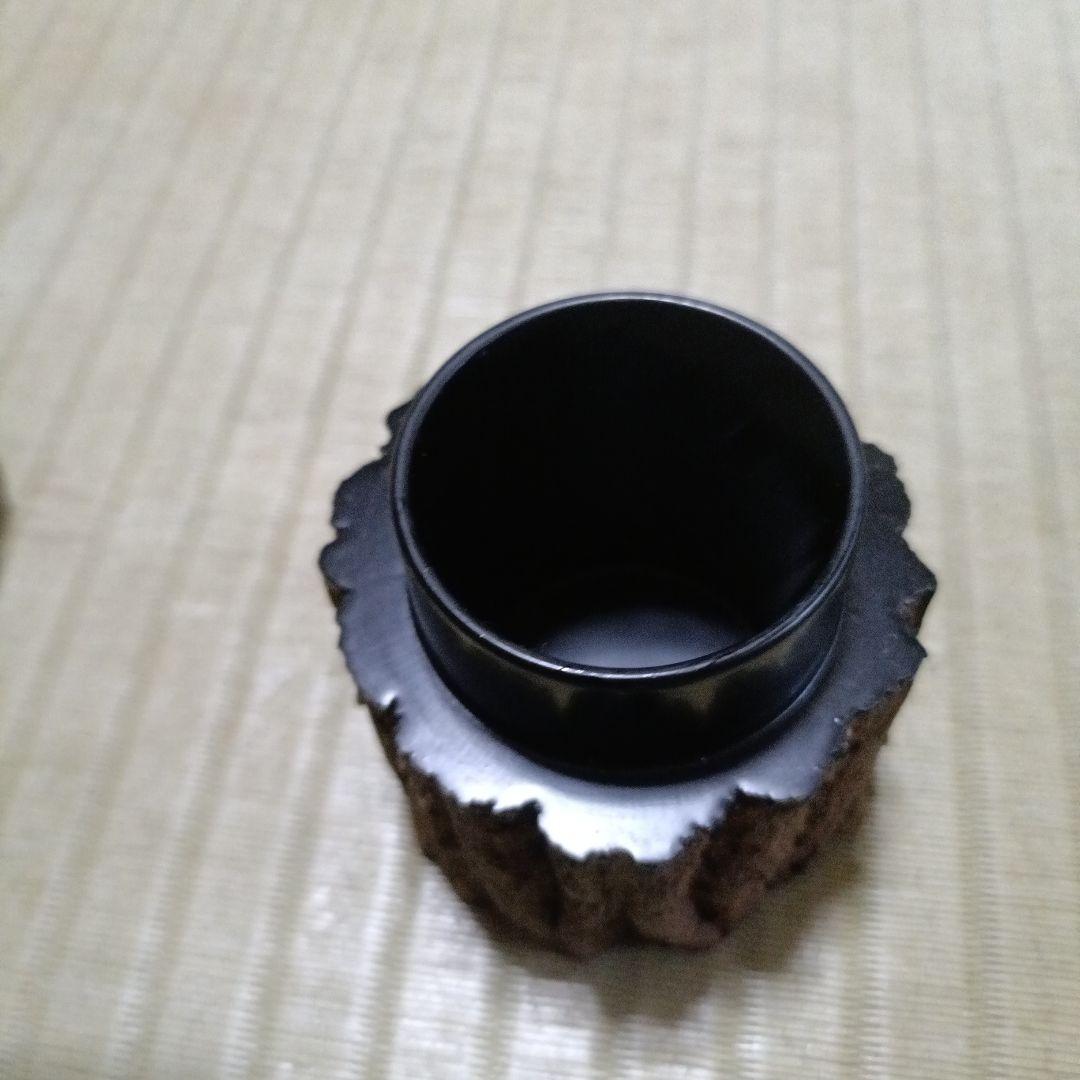 百年齢南天材　中次茶器　京都の佐々木省庵作品