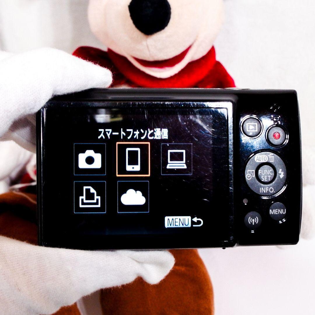 完動良品 キヤノン Canon IXY 210 ブラック 純正充電器バッテリー付