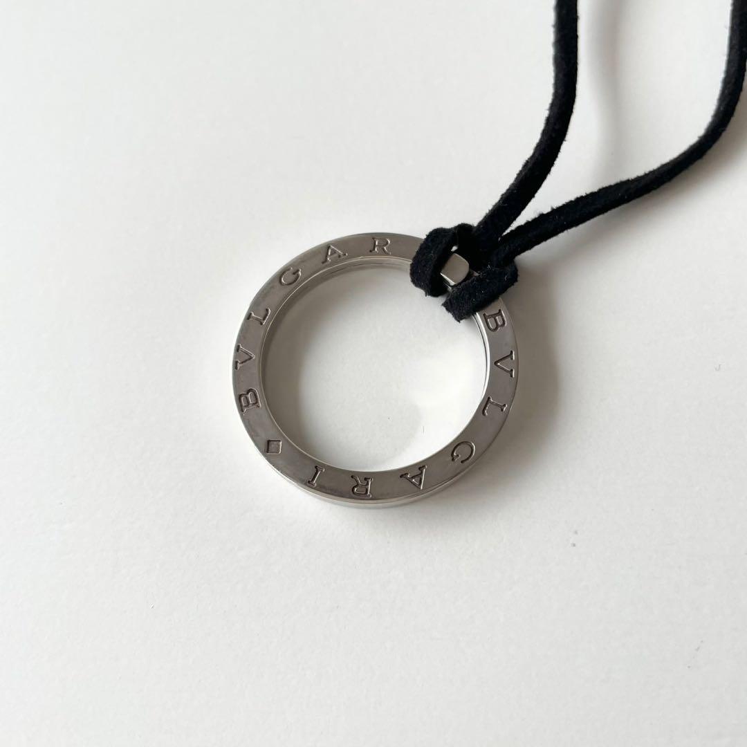 【新品・保管品】紐付き BVLGARI ブルガリ・ブルガリ キーリング