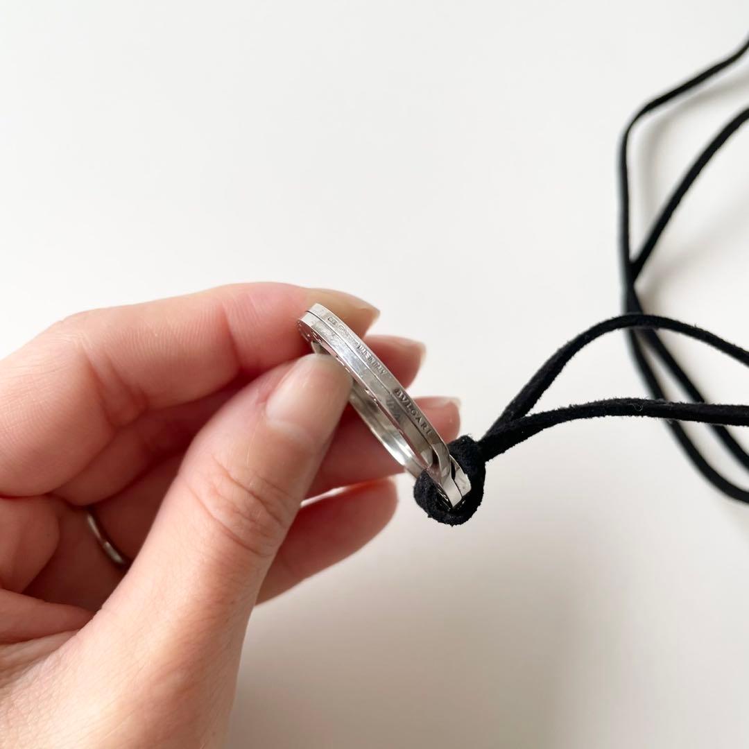 【新品・保管品】紐付き BVLGARI ブルガリ・ブルガリ キーリング