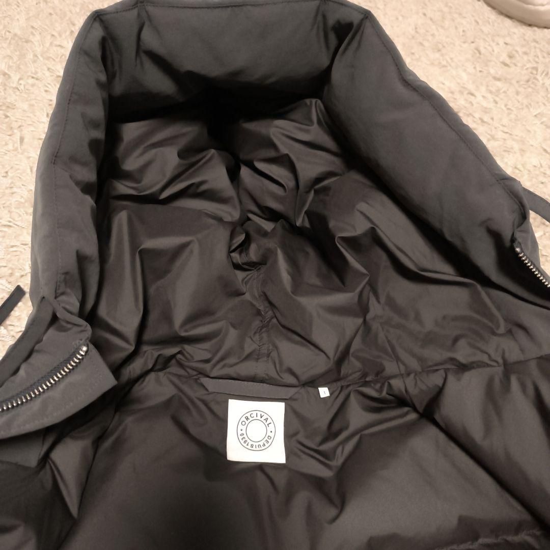 美品　ORCIVAL　オーチバル　フード付きダウンジャケット　グレー