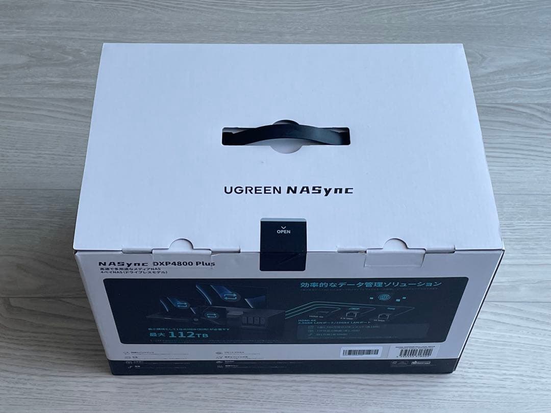 [新品未使用]UGREEN NASync DXP4800 Plus 4ベイNAS