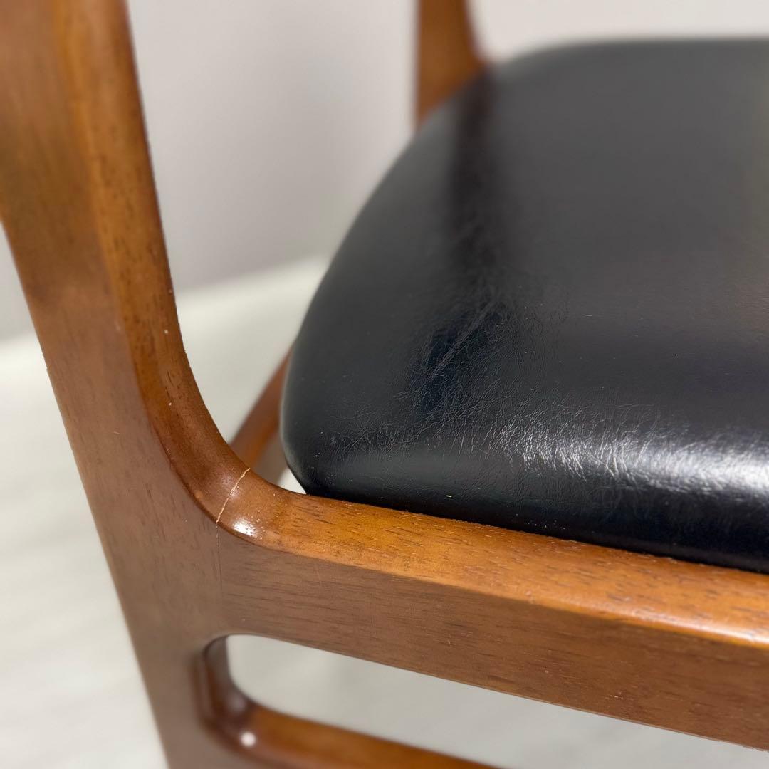 【カリモク60】アームレスダイニングチェア スタンダードブラック