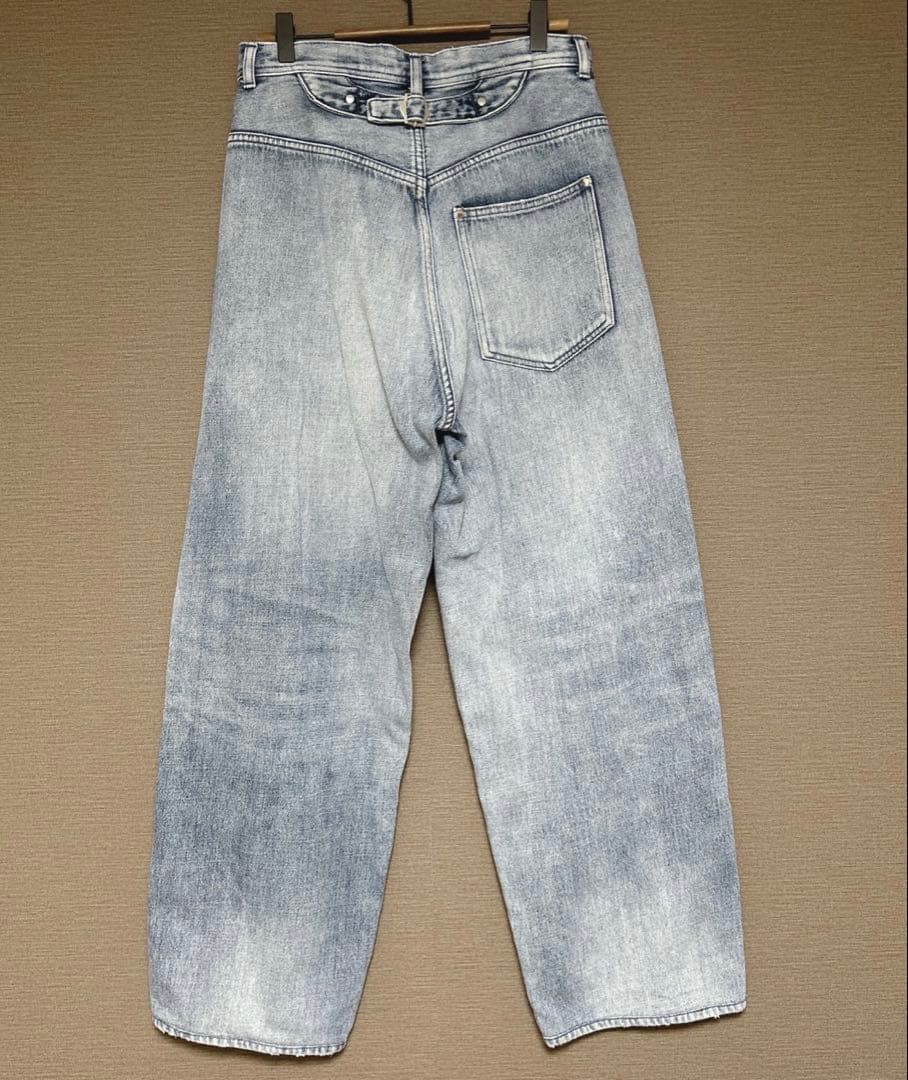 極美品✨　OSLOW ワイドデニムパンツ　日本製　滝沢眞規子さん着用　Mサイズ
