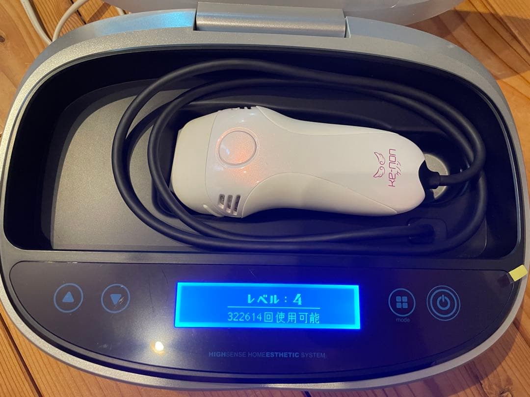 【美品】値下げ可 ver8.0 NIPL2080 ケノン脱毛器 カートリッジ付