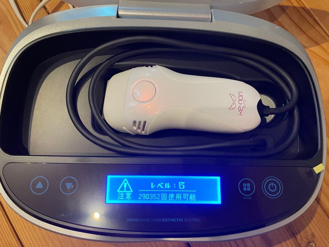 【美品】値下げ可 ver8.0 NIPL2080 ケノン脱毛器 カートリッジ付