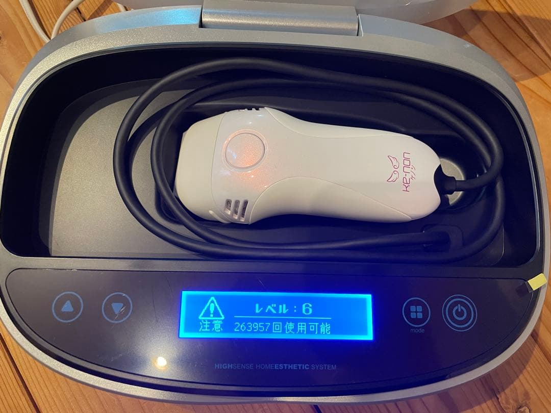 【美品】値下げ可 ver8.0 NIPL2080 ケノン脱毛器 カートリッジ付