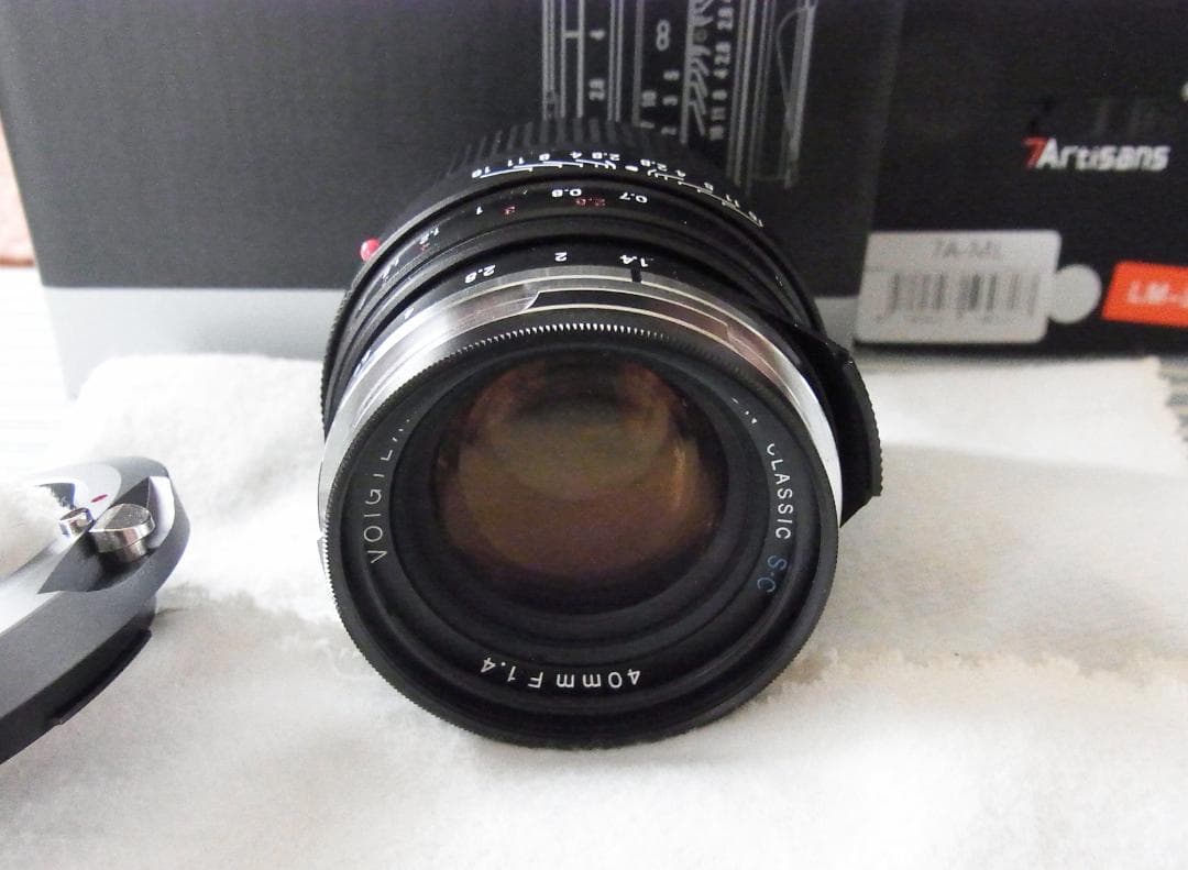 美品　NOKTON classic 40mm F1.4 S.C.　 VMマウント