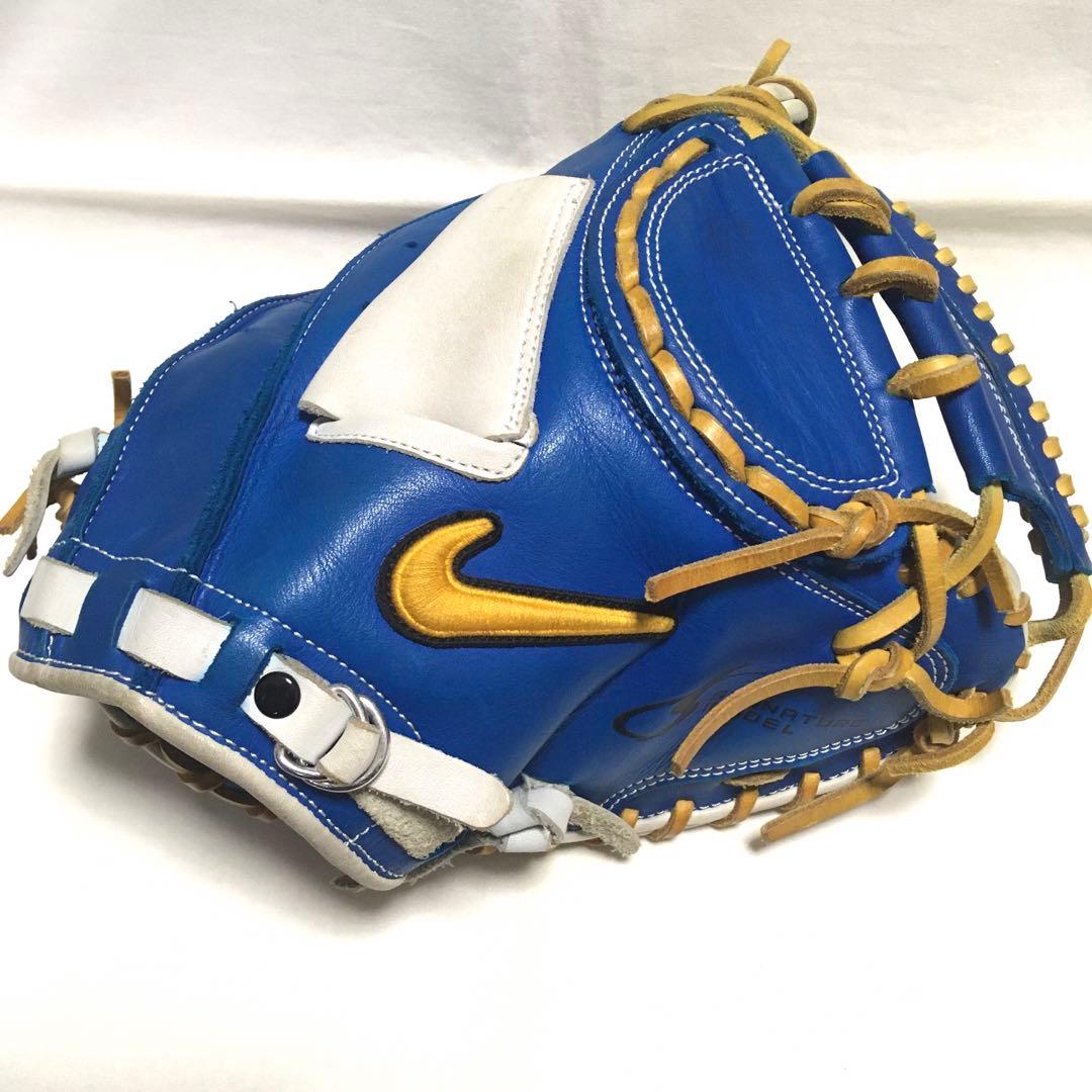 美品！　NIKE 軟式用キャッチャーミット　細川モデル　限定　希少