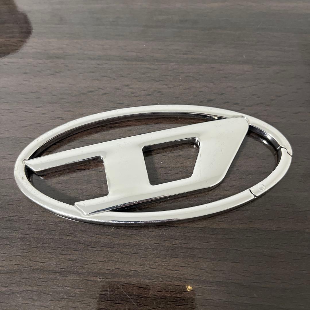 Diesel カラビナ シルバー