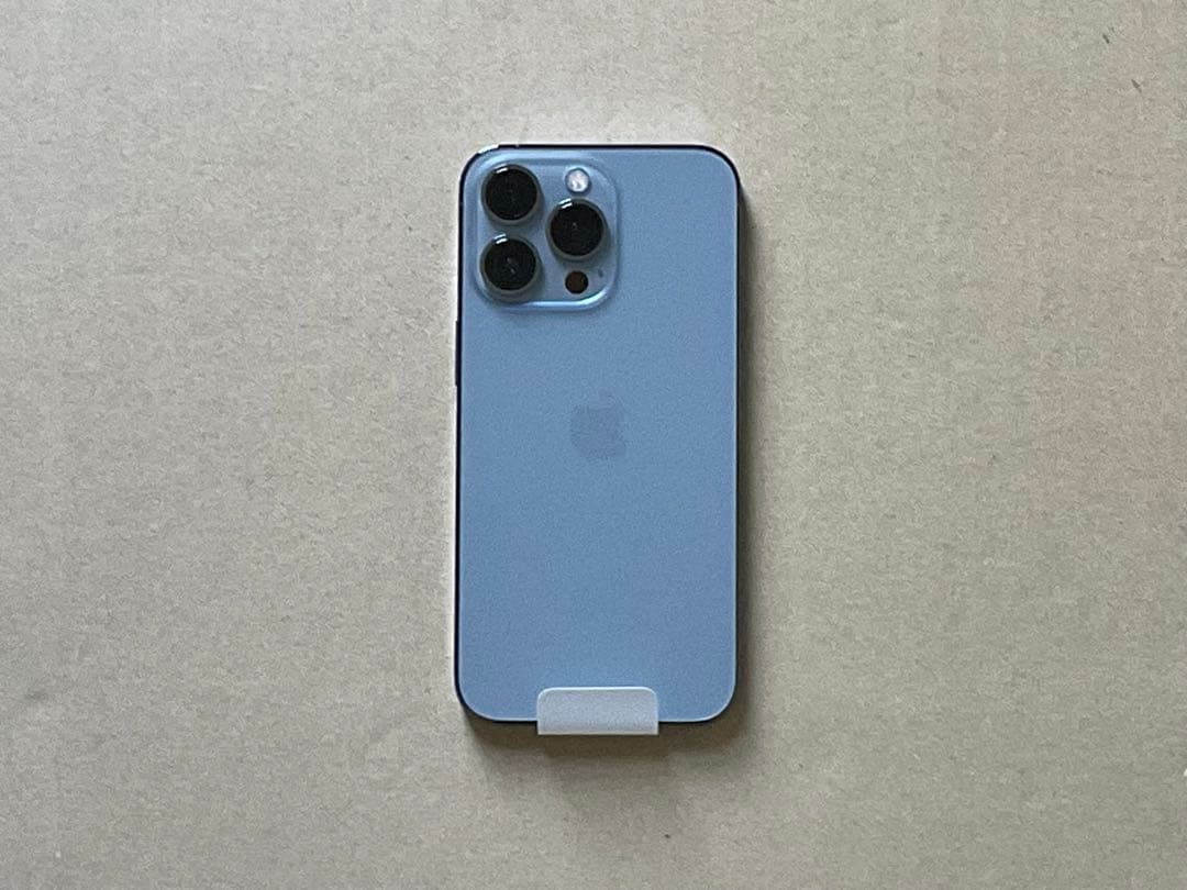 新品未使用　iPhone13Pro blue AppleCare 128GB