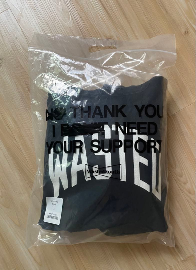 トップス Wasted Youth Heavy Weight Hoodie#1 Black