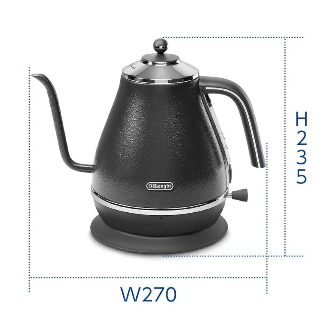 未使用展示品 De'Longhi (デロンギ) 電気ケトル2台 セット売り