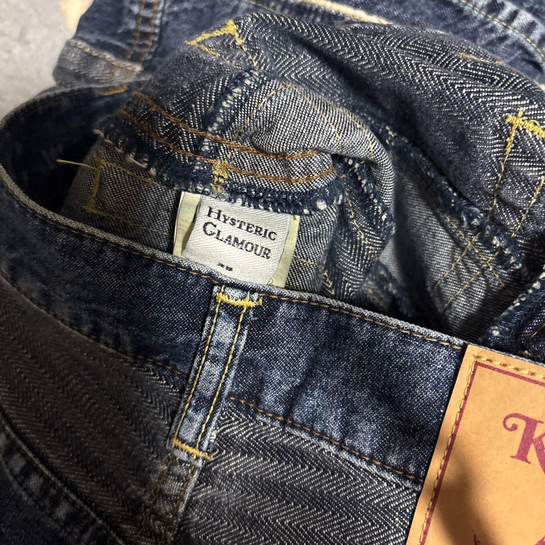 ヒステリックグラマー ★エックスガールコラボ ウミヘビ♡ブーツカット25インチ