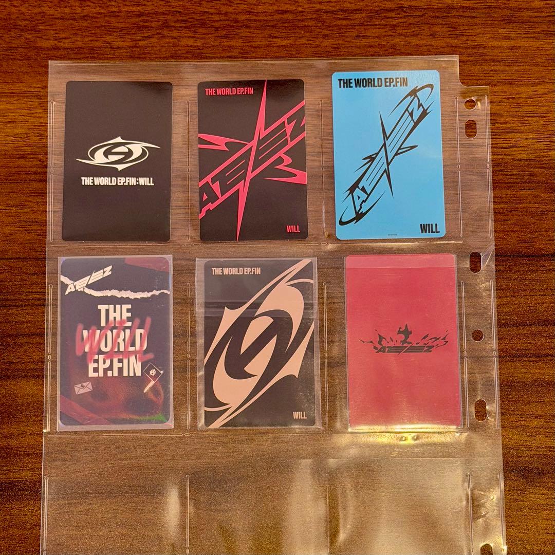 ateez hongjoong the world ep fin willトレカ