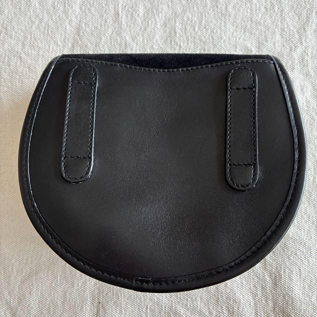 【ベルト無し・バッグのみ】 GUCCI ホースビット・ウエストバッグ　ブラック