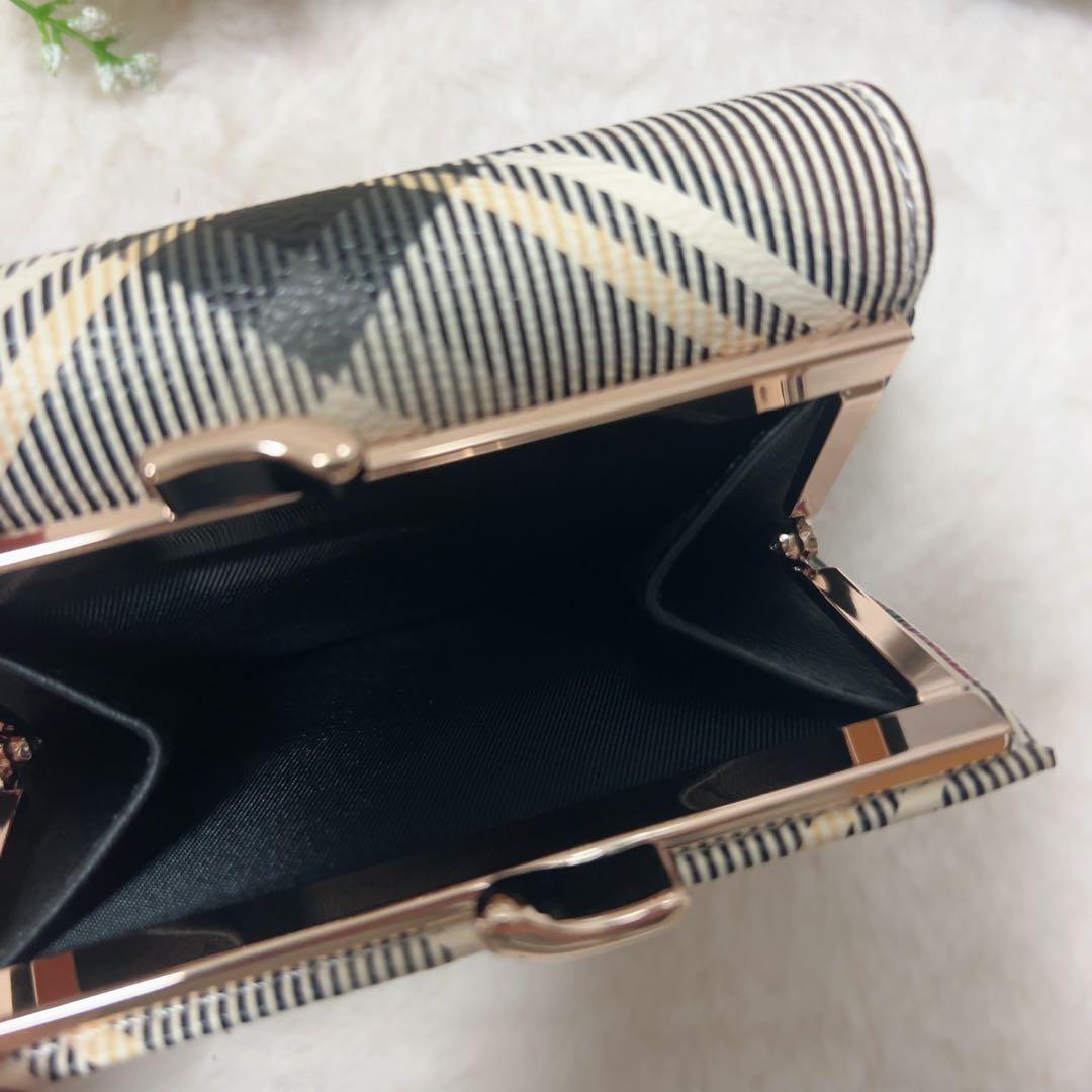 Vivienne Westwood チェック柄三つ折り財布