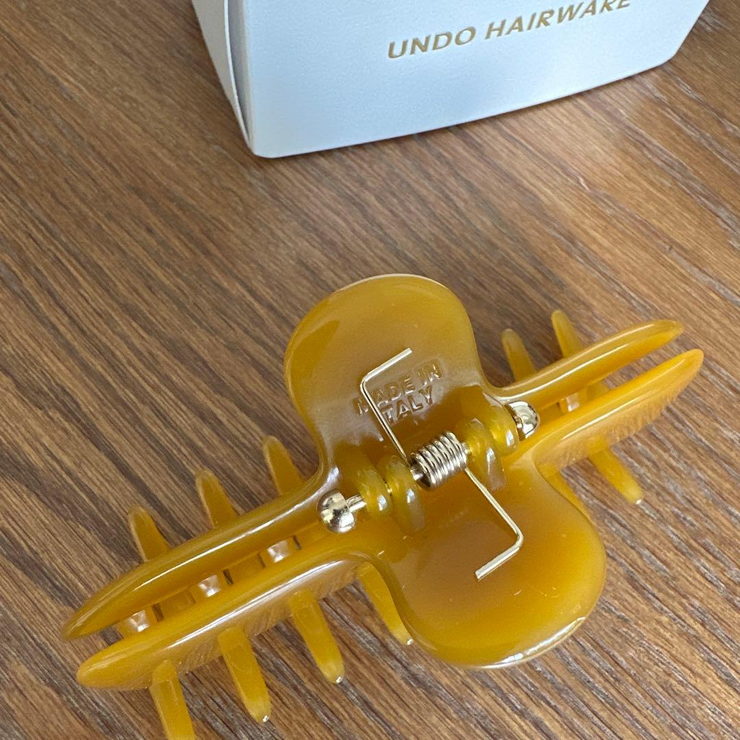 新品【UNDO HAIRWARE】NO. 4 CLAW CLIP 新色 シエナ