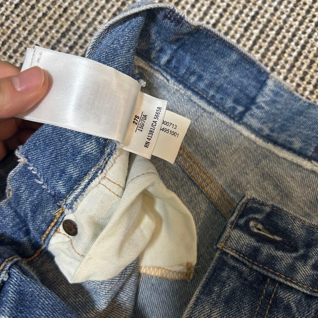 Polo Ralph Lauren ダメージ加工 ストレートデニム