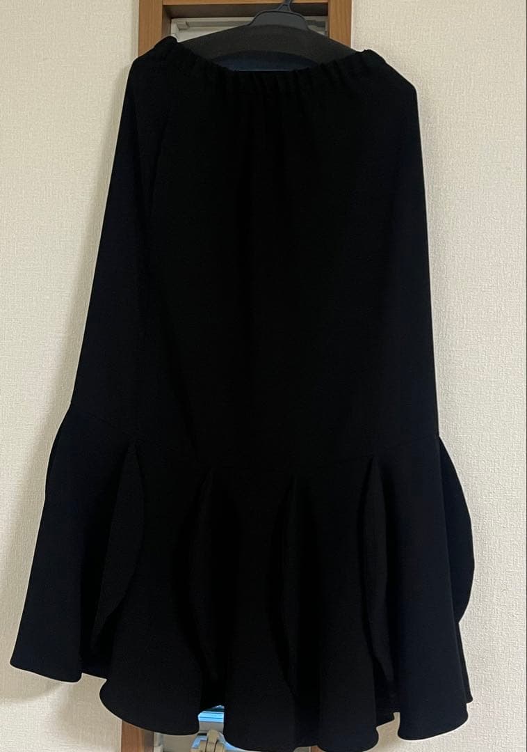 23AW ENFOLD エンフォルド O ELASTIC SK ブラック