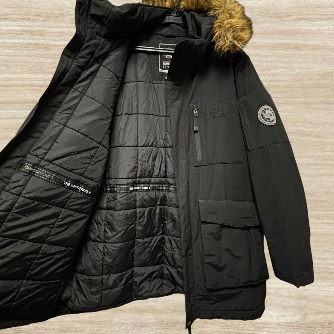 超美品 ノースフェイス マクマード ロングダウン ブラック XL