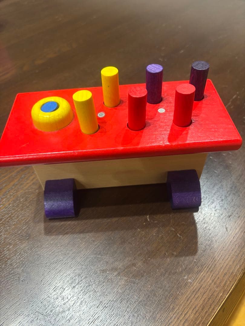 大工さん ウォルター社 ニック社木製 知育玩具 ハンマートイ ペグ10本