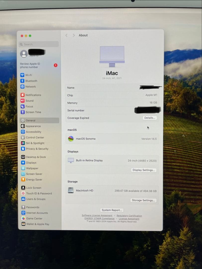 [ena katsu 様用] iMac 24inch M1 2021