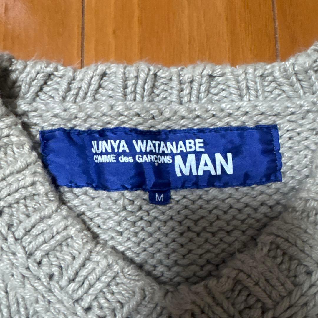 コムデギャルソン　ジュンヤワタナベ　ニットベスト　M