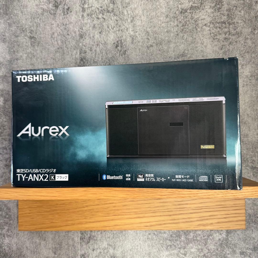 TOSHIBA 東芝 Aurex TY-ANX2 CDラジオ 2023年製