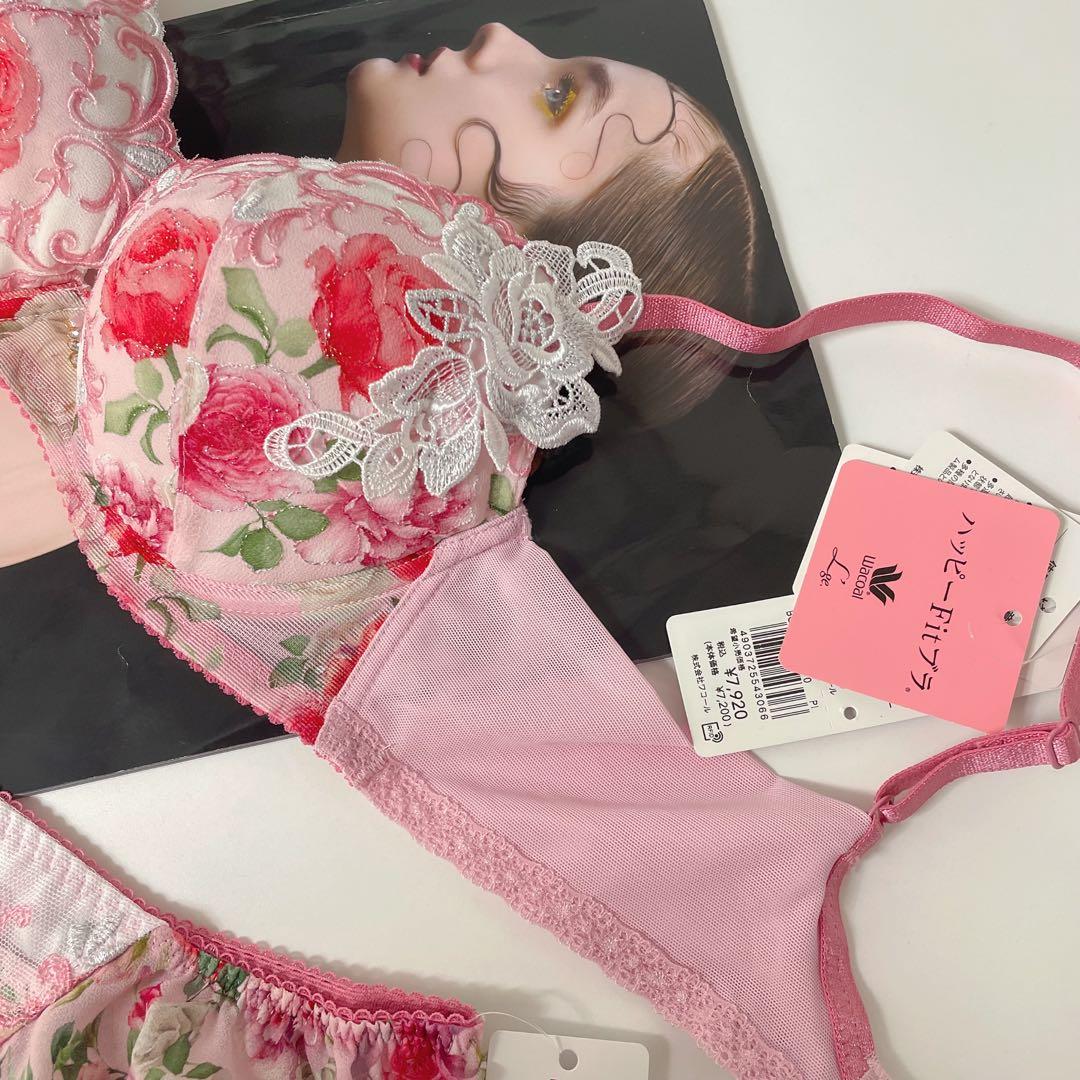 ワコール ルジェ ハッピーFitイギリスの宮殿 37gブラ&ソングセットE70