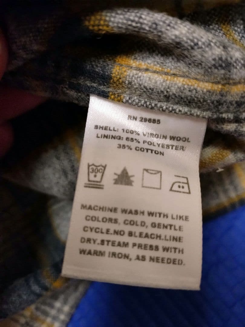 PENDLETONペンドルトン　ボードシャツ　チェックシャツ　ベージュ　アメカジ