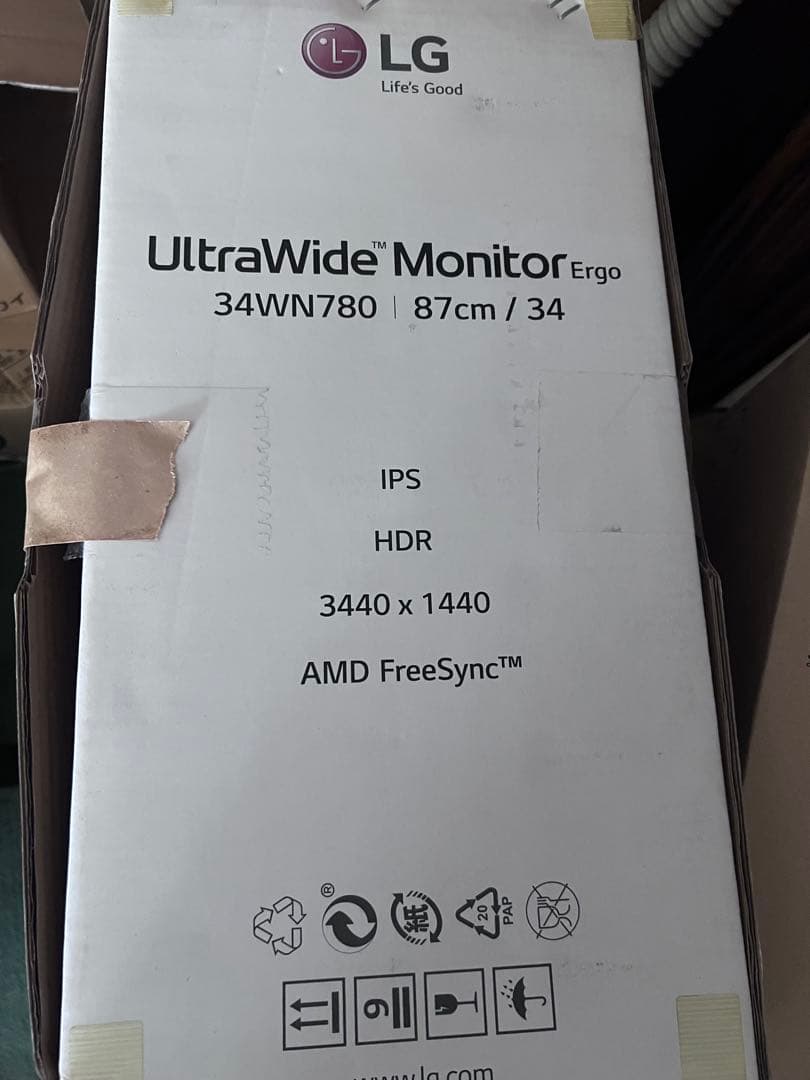 LG UltraWide Monitor 34WN780 34インチ