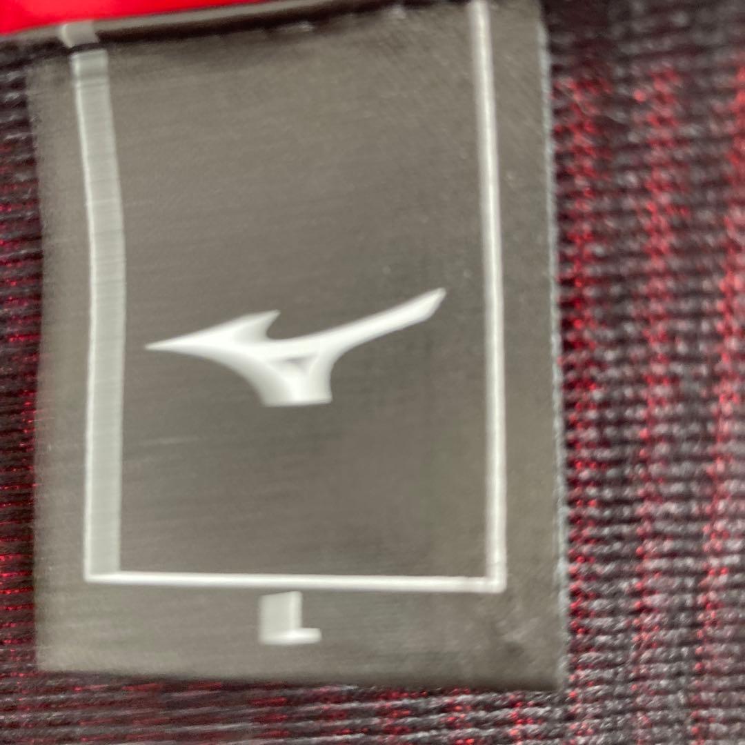 Mizuno ブレスサーモ　上(L)下(XL) レッド