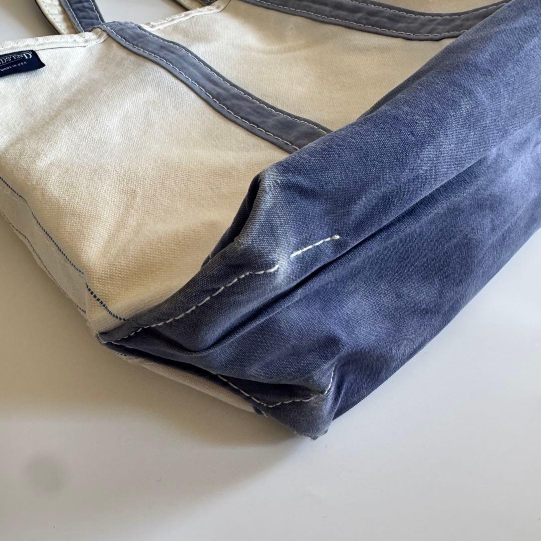80s LANDS‘ END ランズエンド トート ネイビー