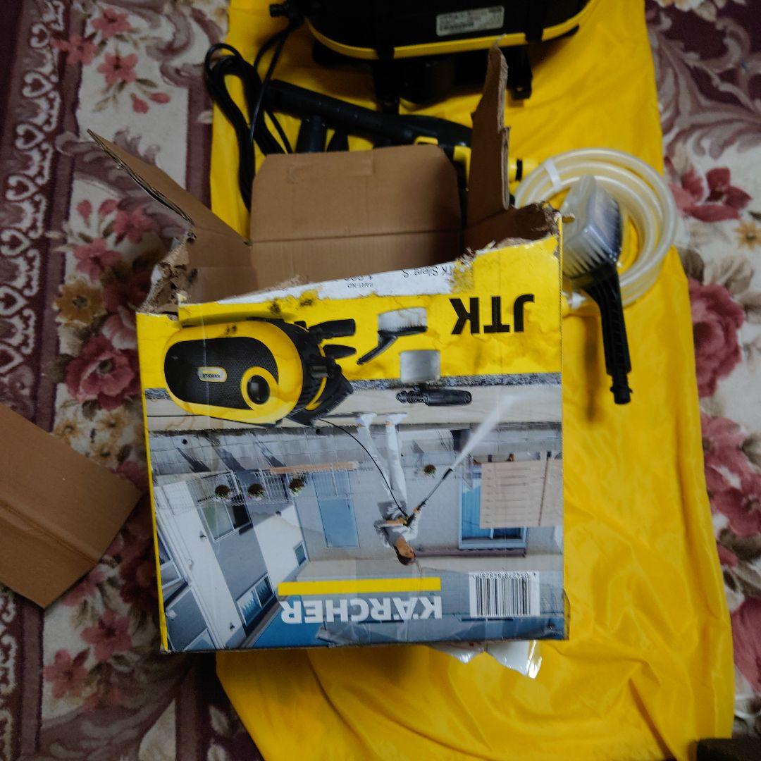 KARCHER JTサイレントS 高圧洗浄機本体　箱が破損