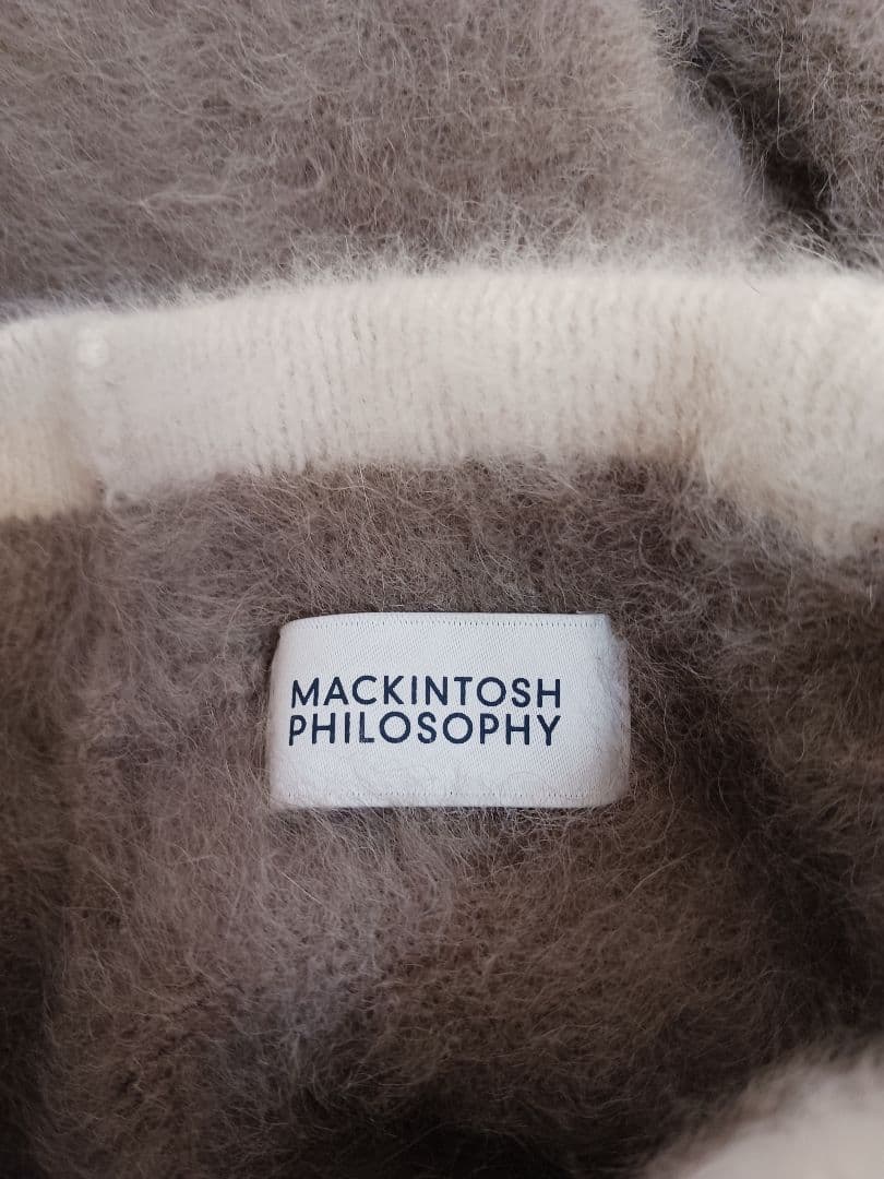 Cleric Collar Knit フォックスカシミヤ