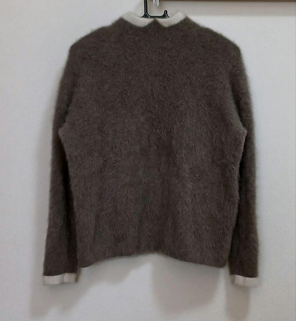 Cleric Collar Knit フォックスカシミヤ