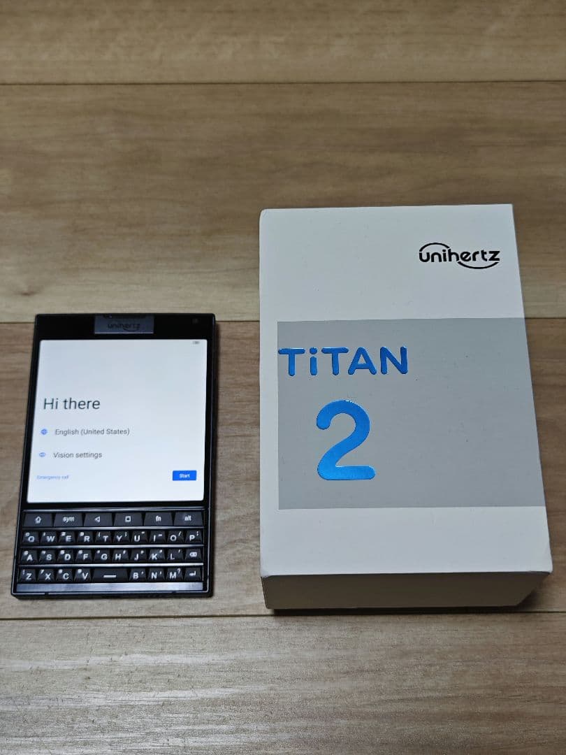 【美品】Unihertz Titan Slim SIMフリー　本体